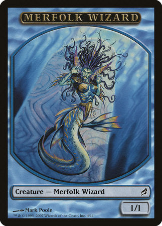 Merfolk Wizard Token [Lorwyn Tokens] | Lots Moore NSW