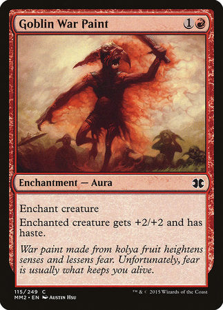 Goblin War Paint [Modern Masters 2015] | Lots Moore NSW