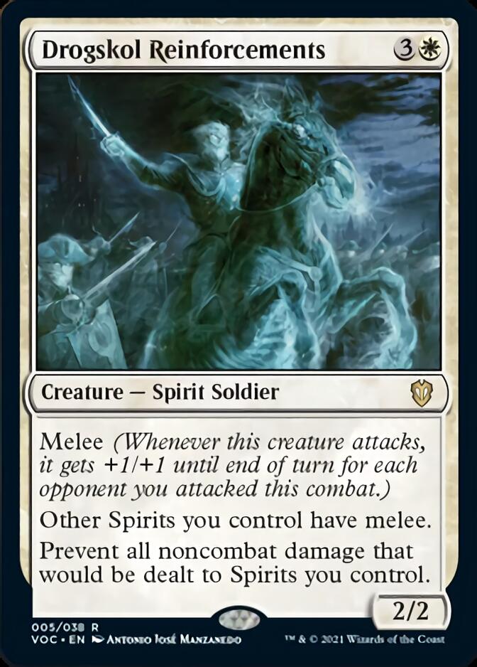 Drogskol Reinforcements [Innistrad: Crimson Vow Commander] | Lots Moore NSW