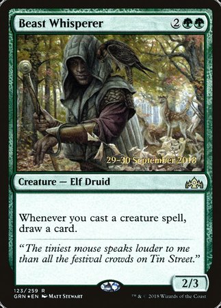 Beast Whisperer [Guilds of Ravnica Promos] | Lots Moore NSW