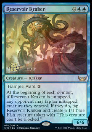 Reservoir Kraken [Streets of New Capenna Prerelease Promos] | Lots Moore NSW