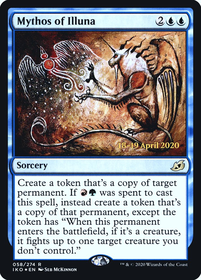 Mythos of Illuna [Ikoria: Lair of Behemoths Prerelease Promos] | Lots Moore NSW