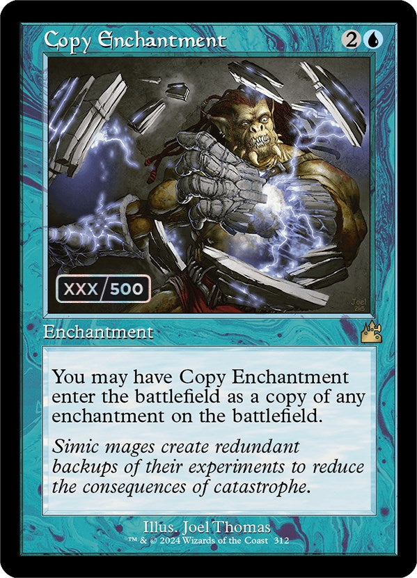 Copy Enchantment (Retro) (Serialized) [Ravnica Remastered] | Lots Moore NSW