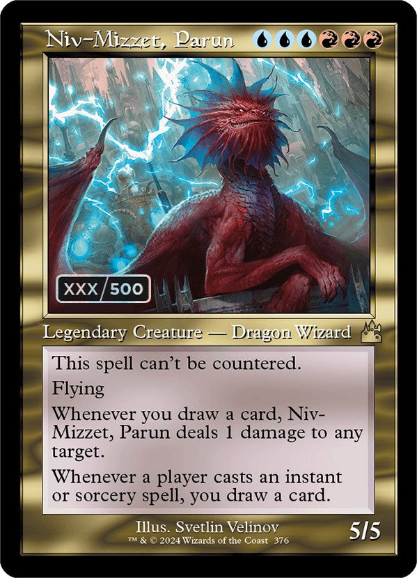 Niv-Mizzet, Parun (Retro) (Serialized) [Ravnica Remastered] | Lots Moore NSW