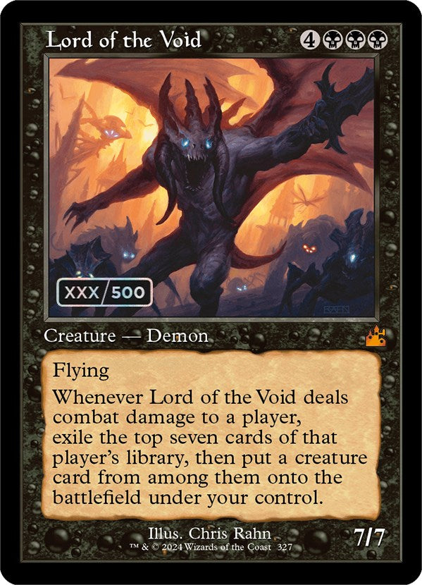 Lord of the Void (Retro) (Serialized) [Ravnica Remastered] | Lots Moore NSW