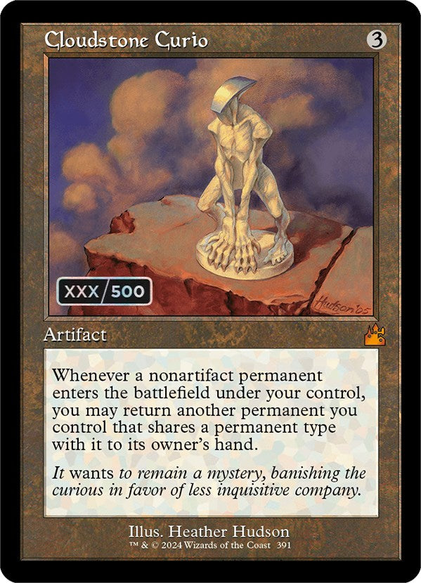 Cloudstone Curio (Retro) (Serialized) [Ravnica Remastered] | Lots Moore NSW