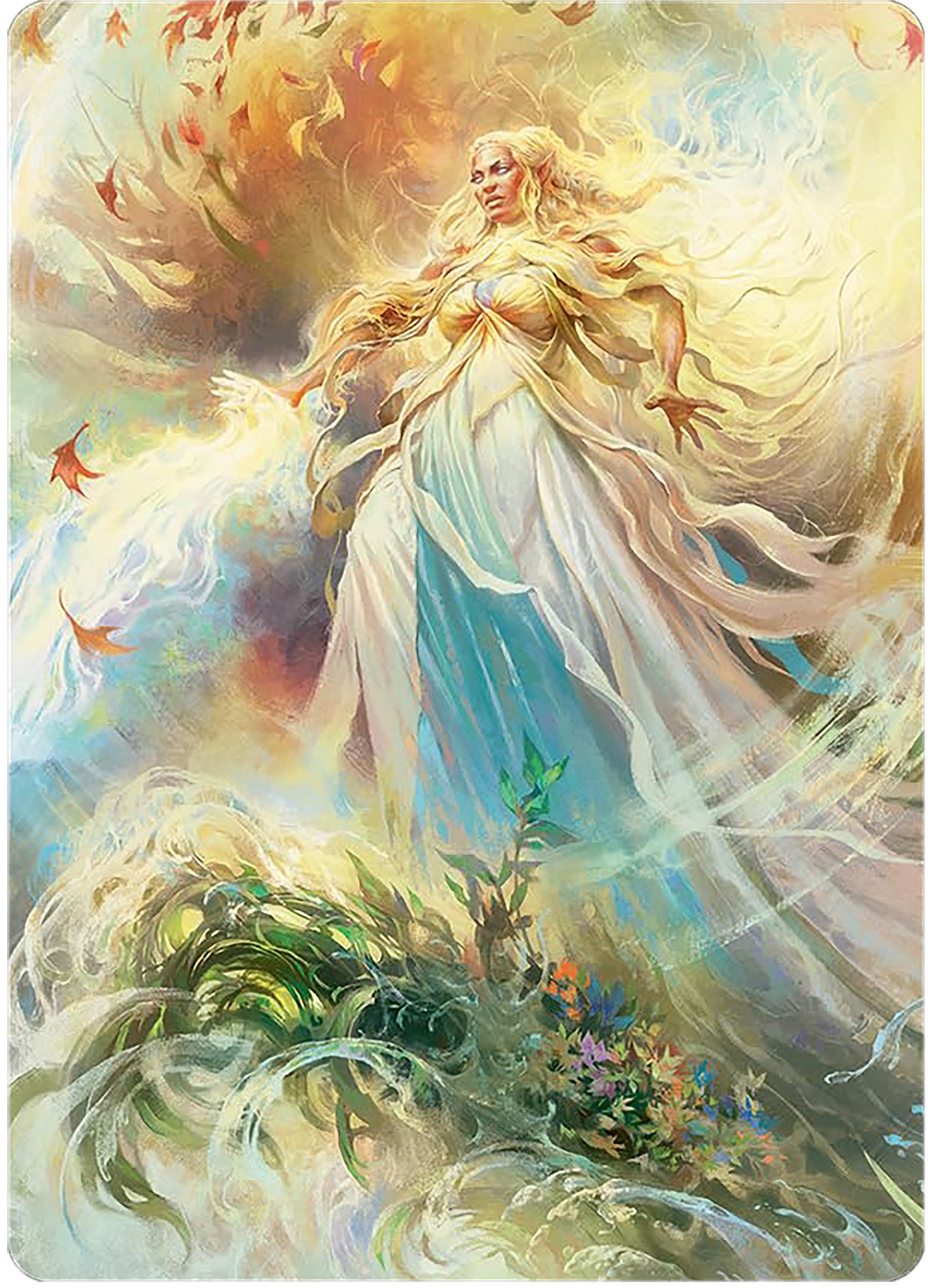 Galadriel, Light of Valinor Art Card [The Lord of the Rings: Tales of Middle-earth Art Series] | Lots Moore NSW