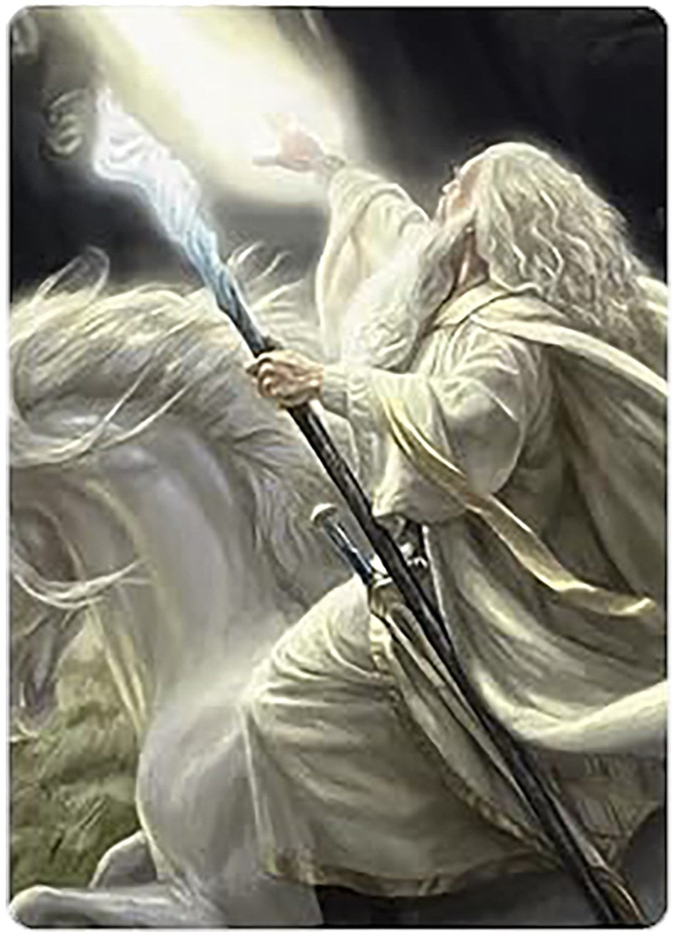 Gandalf of the Secret Fire Art Card [The Lord of the Rings: Tales of Middle-earth Art Series] | Lots Moore NSW