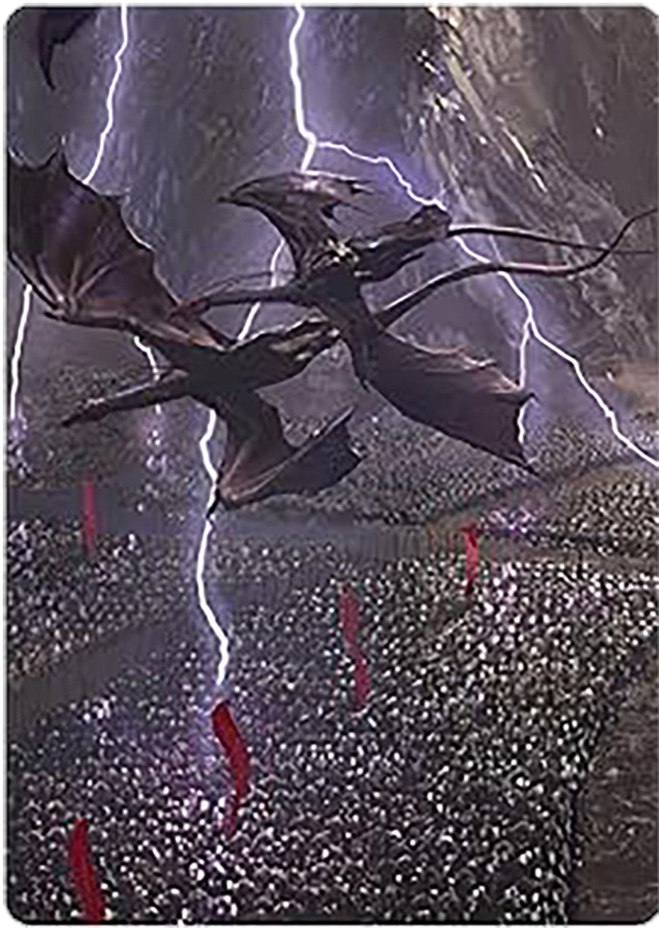 Mordor on the March Art Card [The Lord of the Rings: Tales of Middle-earth Art Series] | Lots Moore NSW