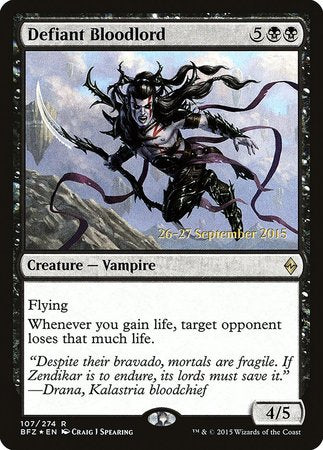 Defiant Bloodlord [Battle for Zendikar Promos] | Lots Moore NSW