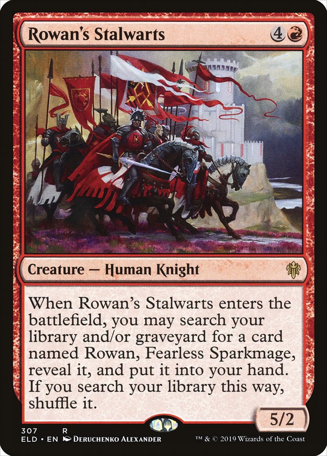 Rowan's Stalwarts [Throne of Eldraine] | Lots Moore NSW