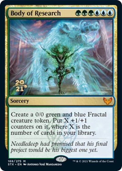 Body of Research [Strixhaven: School of Mages Prerelease Promos] | Lots Moore NSW