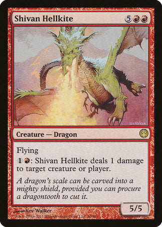 Shivan Hellkite [Duel Decks: Knights vs. Dragons] | Lots Moore NSW