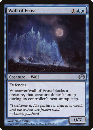 Wall of Frost [Planechase 2012] | Lots Moore NSW