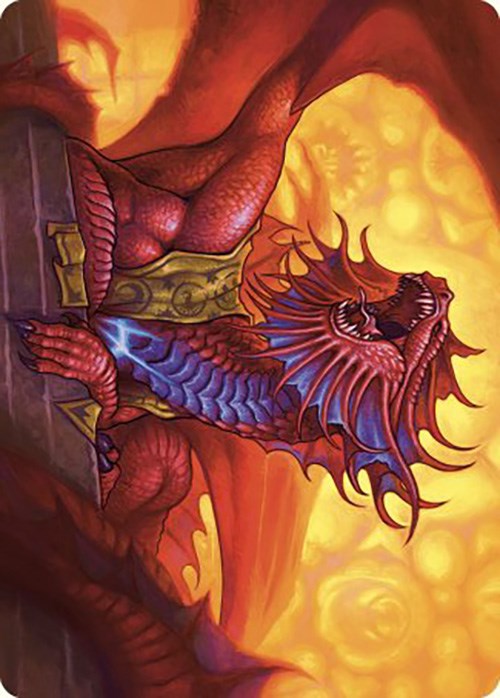 Niv-Mizzet, Guildpact Art Card (44/49) [Murders at Karlov Manor Art Series] | Lots Moore NSW