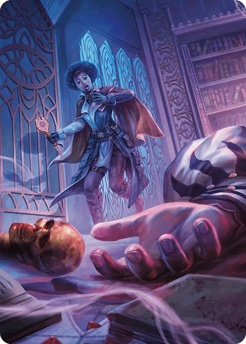 Deadly Complication Art Card [Murders at Karlov Manor Art Series] | Lots Moore NSW