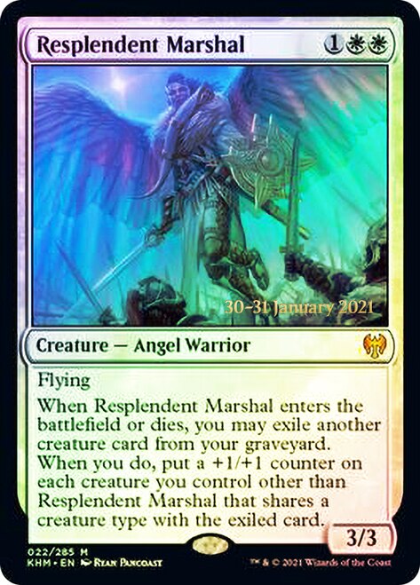 Resplendent Marshal  [Kaldheim Prerelease Promos] | Lots Moore NSW