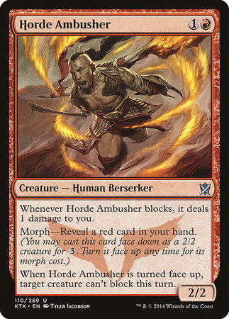 Horde Ambusher [Khans of Tarkir] | Lots Moore NSW