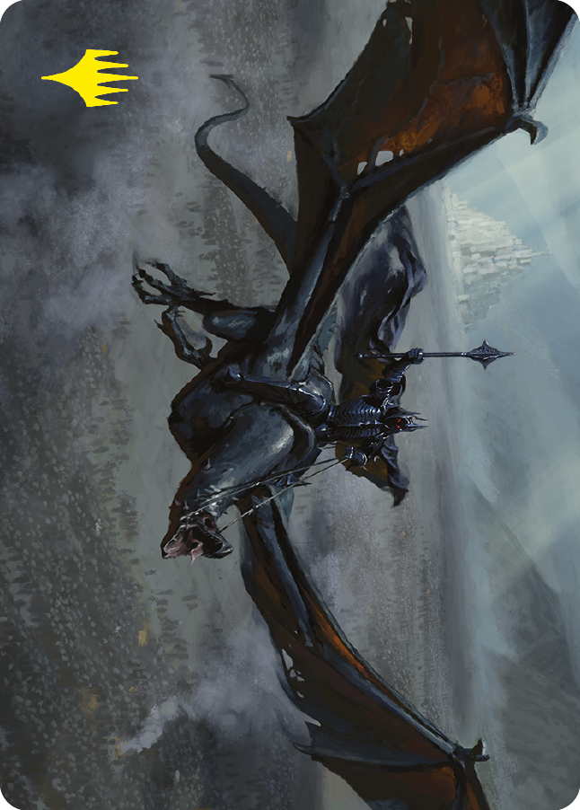 Lord of the Nazgul Art Card (Gold-Stamped Signature) [The Lord of the Rings: Tales of Middle-earth Art Series] | Lots Moore NSW