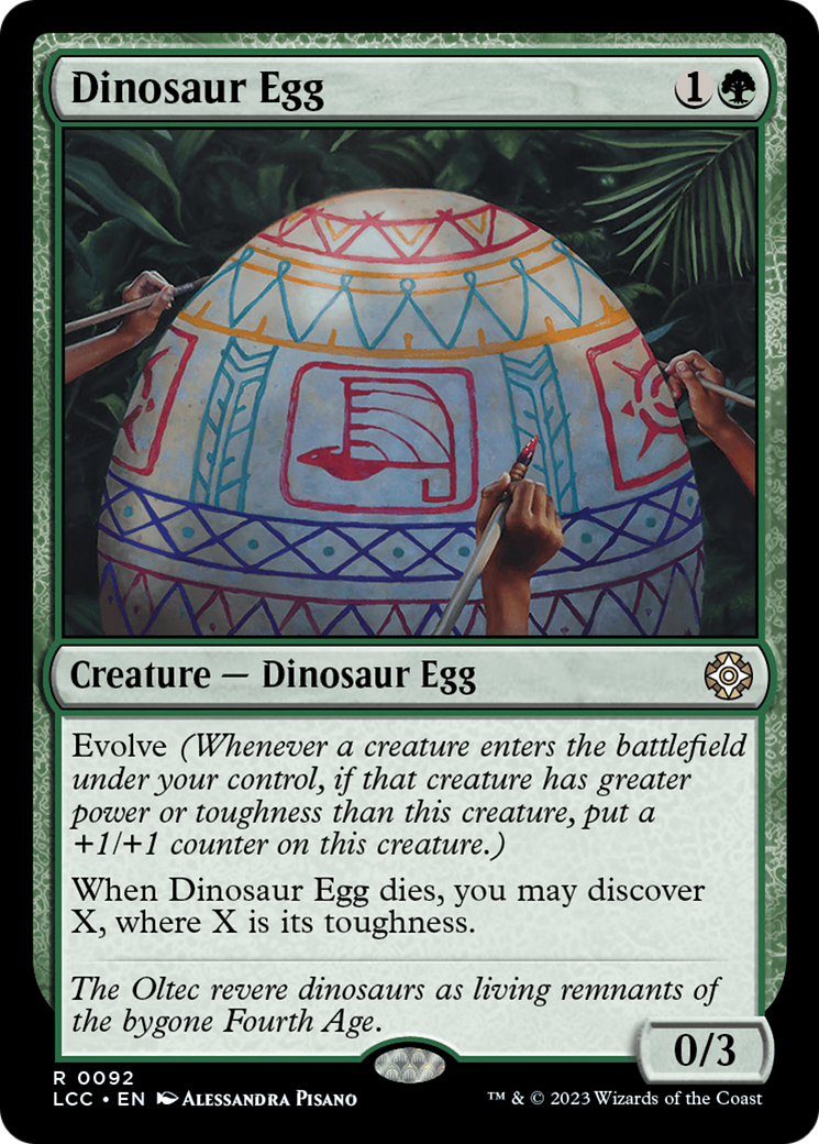 Dinosaur Egg [The Lost Caverns of Ixalan Commander] | Lots Moore NSW