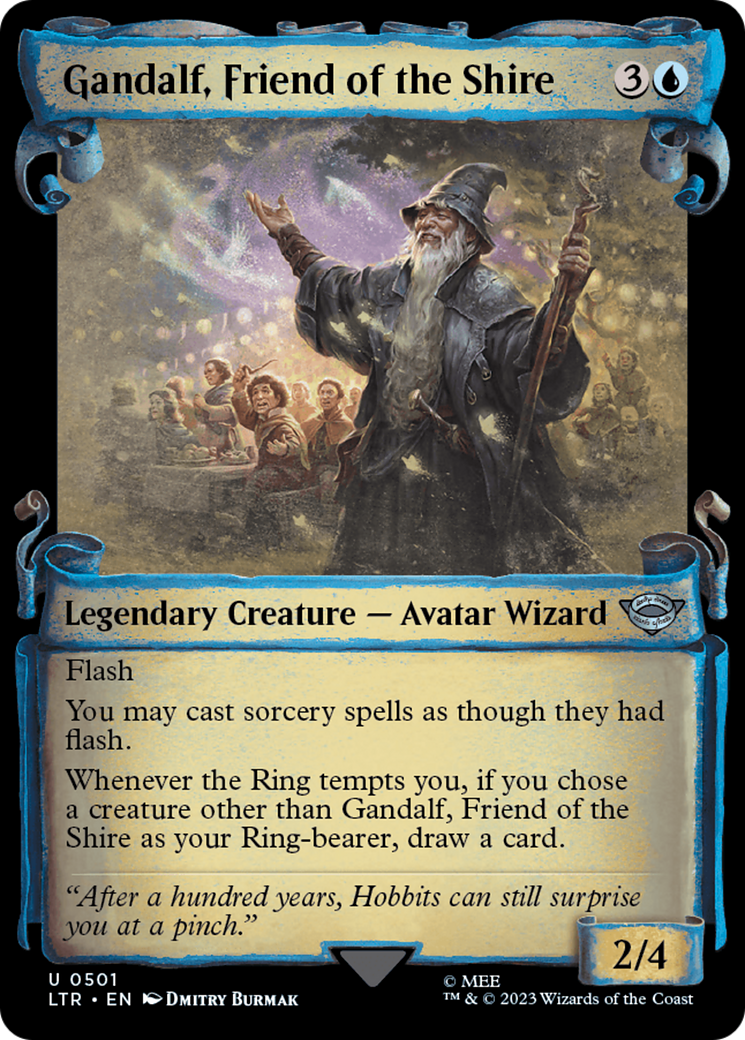 Gandalf, Friend of the Shire [The Lord of the Rings: Tales of Middle-Earth Showcase Scrolls] | Lots Moore NSW