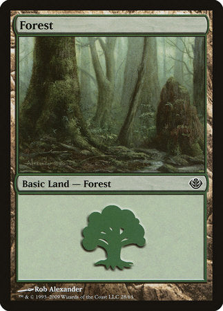 Forest (28) [Duel Decks: Garruk vs. Liliana] | Lots Moore NSW