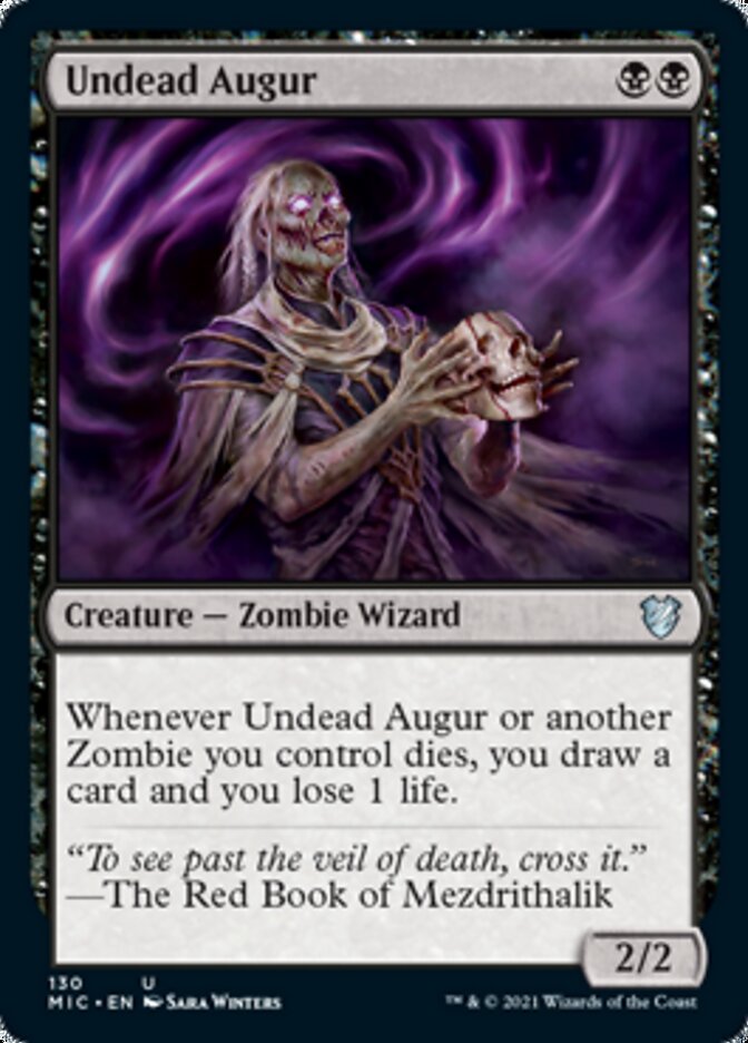 Undead Augur [Innistrad: Midnight Hunt Commander] | Lots Moore NSW