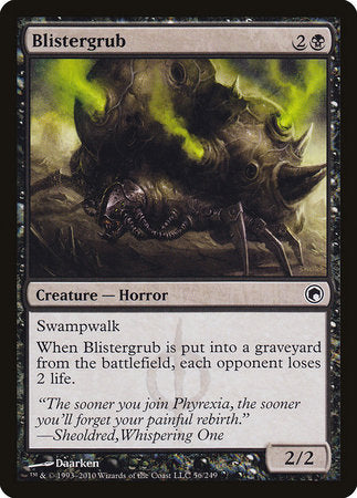 Blistergrub [Scars of Mirrodin] | Lots Moore NSW