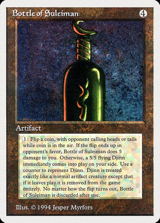 Bottle of Suleiman [Summer Magic / Edgar] | Lots Moore NSW