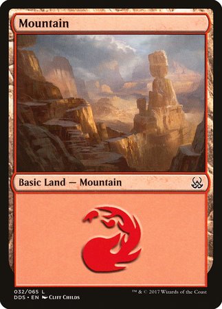 Mountain (32) [Duel Decks: Mind vs. Might] | Lots Moore NSW