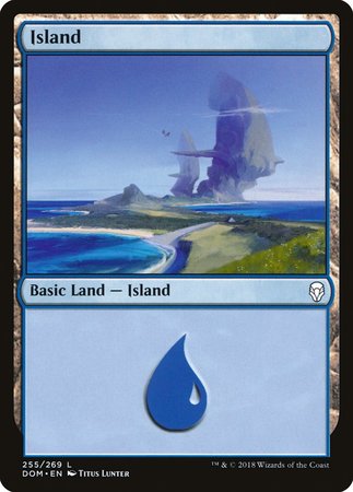 Island (255) [Dominaria] | Lots Moore NSW