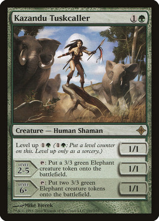 Kazandu Tuskcaller [Rise of the Eldrazi] | Lots Moore NSW