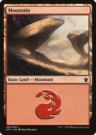 Mountain (259) [Dragons of Tarkir] | Lots Moore NSW