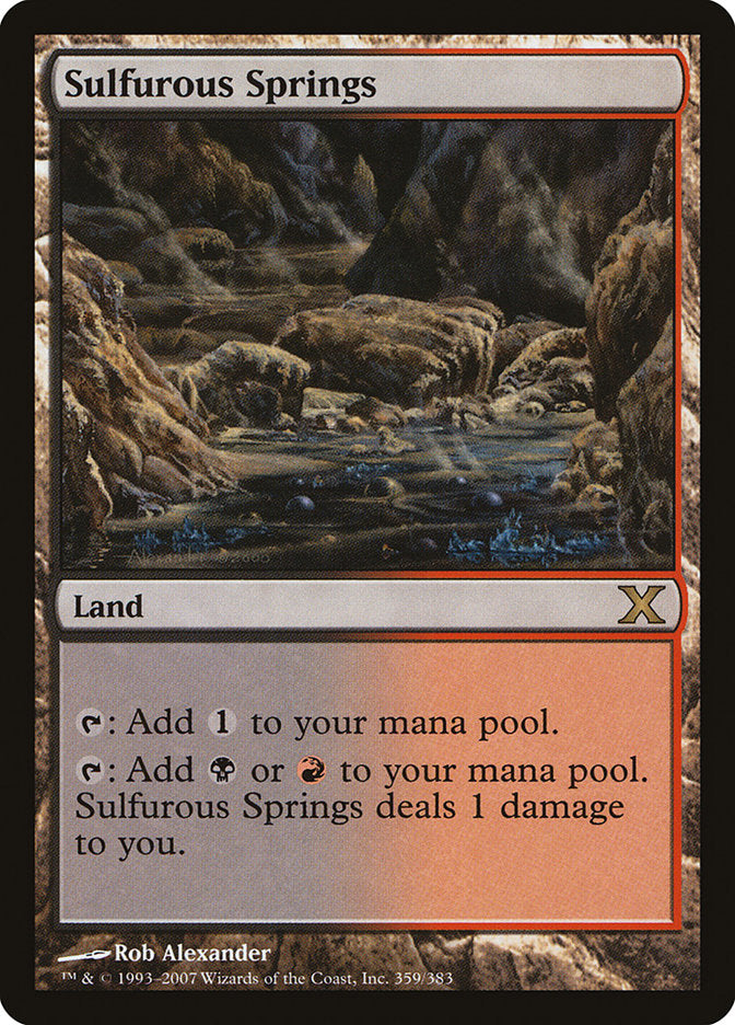 Sulfurous Springs [Tenth Edition] | Lots Moore NSW