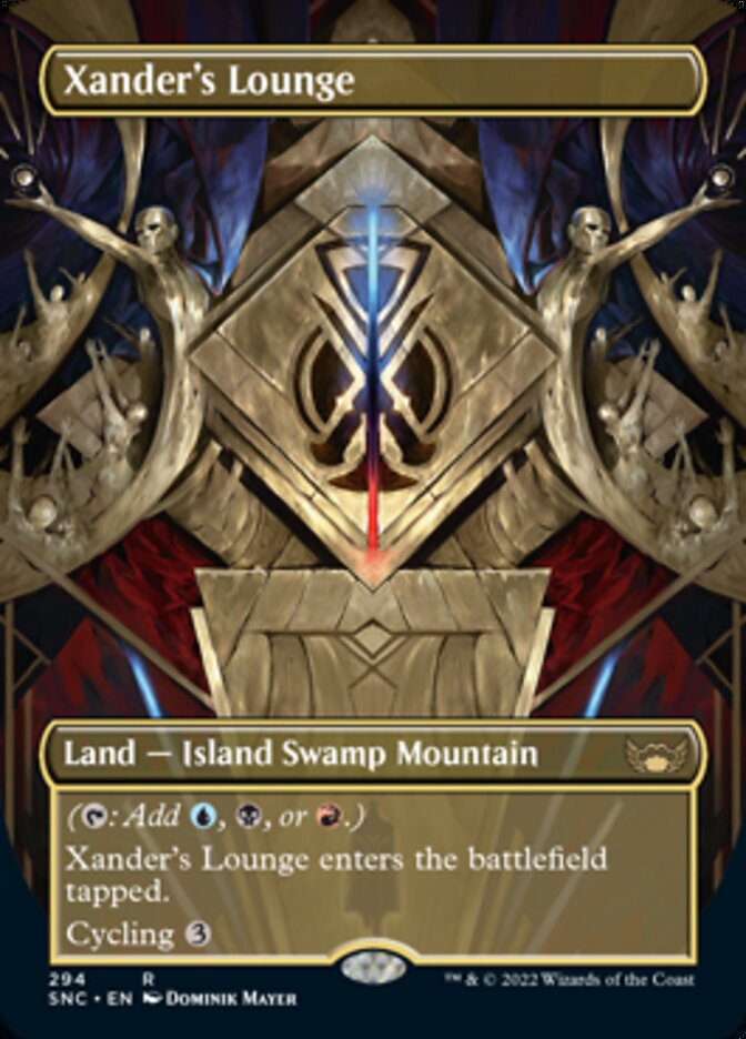 Xander's Lounge (Borderless Alternate Art) [Streets of New Capenna] | Lots Moore NSW