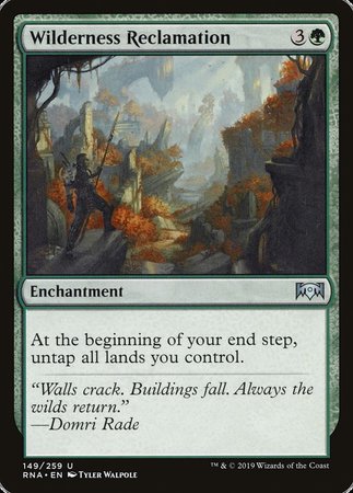 Wilderness Reclamation [Ravnica Allegiance] | Lots Moore NSW