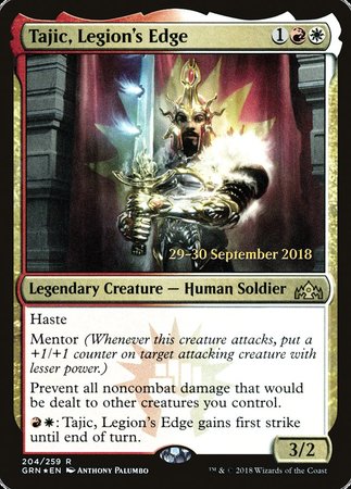 Tajic, Legion's Edge [Guilds of Ravnica Promos] | Lots Moore NSW