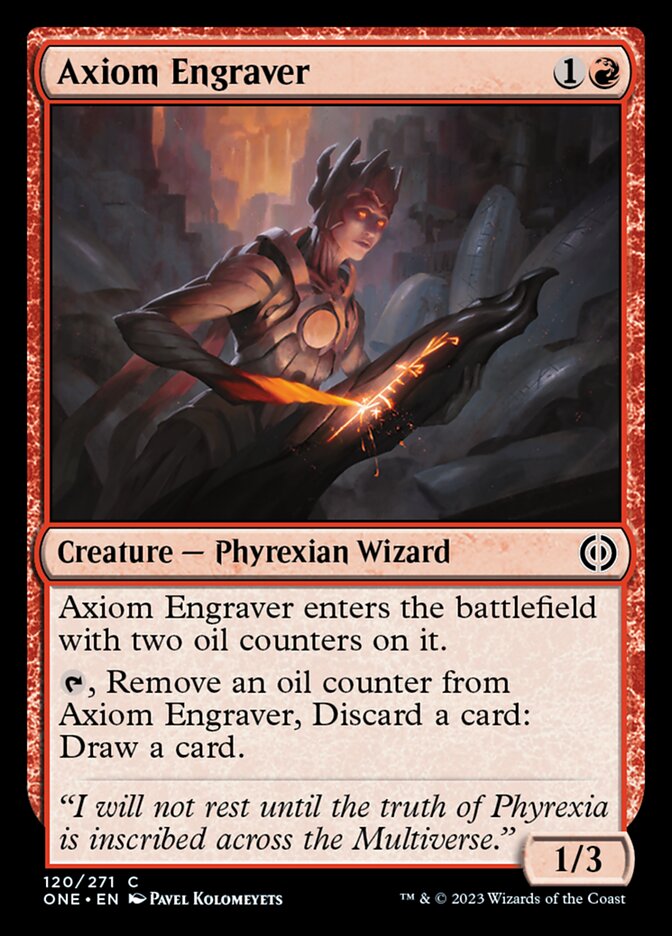 Axiom Engraver [Phyrexia: All Will Be One] | Lots Moore NSW