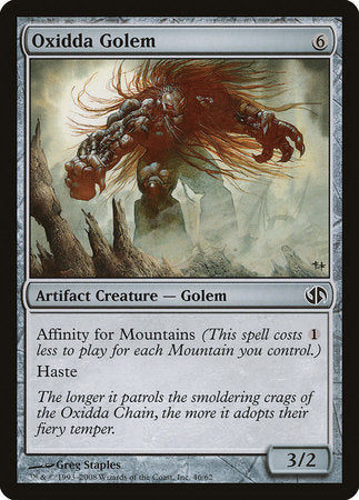 Oxidda Golem [Duel Decks: Jace vs. Chandra] | Lots Moore NSW