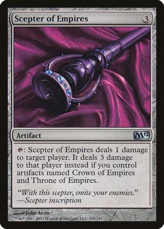 Scepter of Empires [Magic 2012] | Lots Moore NSW