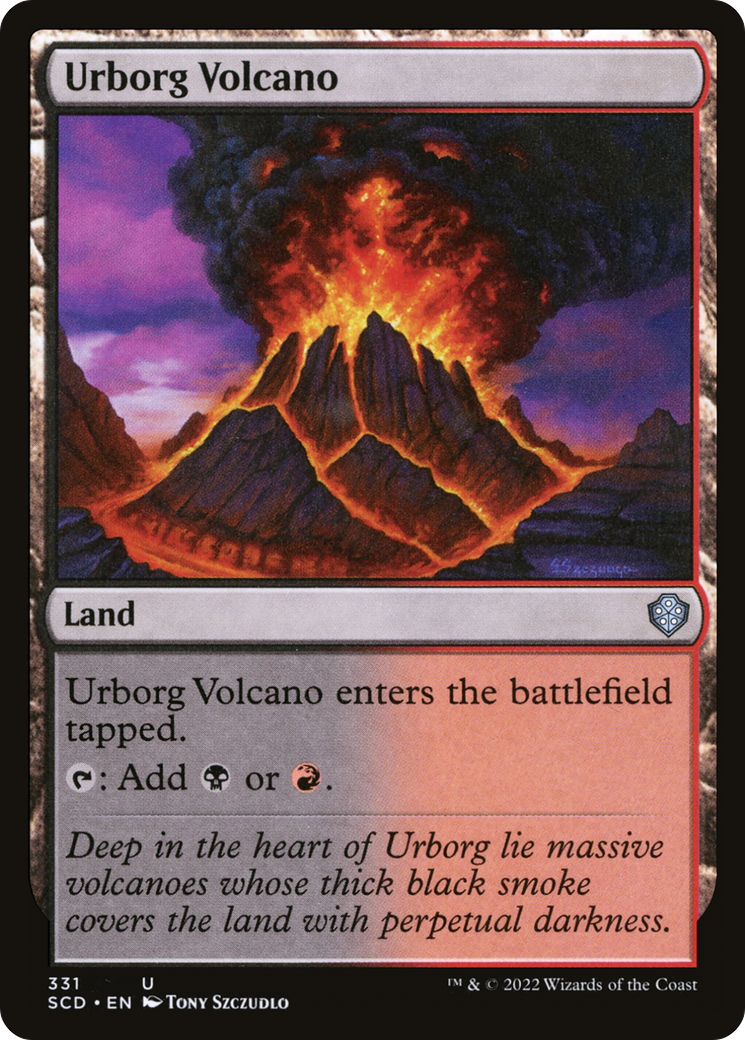 Urborg Volcano [Starter Commander Decks] | Lots Moore NSW