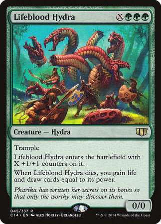 Lifeblood Hydra [Commander 2014] | Lots Moore NSW