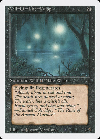 Will-o'-the-Wisp [Revised Edition] | Lots Moore NSW