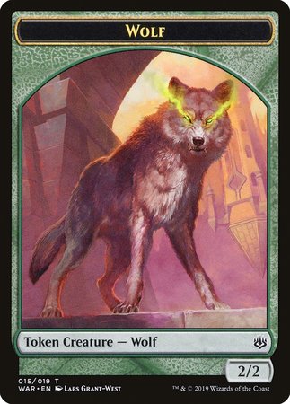 Wolf Token [War of the Spark Tokens] | Lots Moore NSW