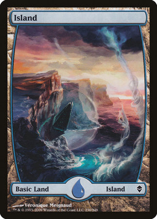 Island (236) - Full Art [Zendikar] | Lots Moore NSW