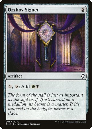 Orzhov Signet [Commander Anthology Volume II] | Lots Moore NSW