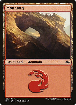 Mountain (182) [Fate Reforged] | Lots Moore NSW