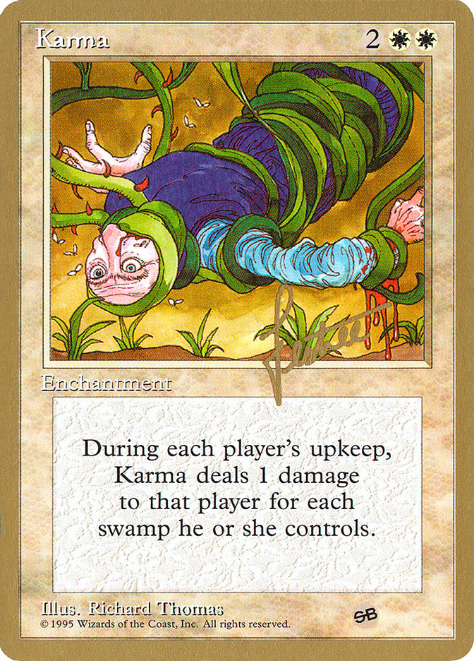 Karma (Bertrand Lestree) (SB) [Pro Tour Collector Set] | Lots Moore NSW