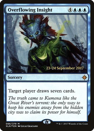 Overflowing Insight [Ixalan Promos] | Lots Moore NSW
