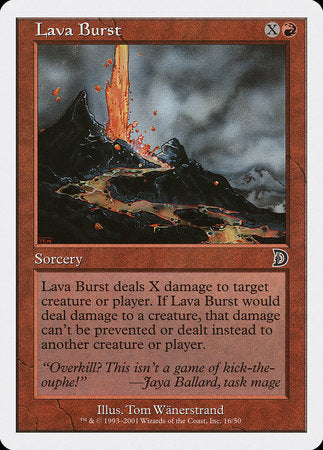 Lava Burst [Deckmasters] | Lots Moore NSW